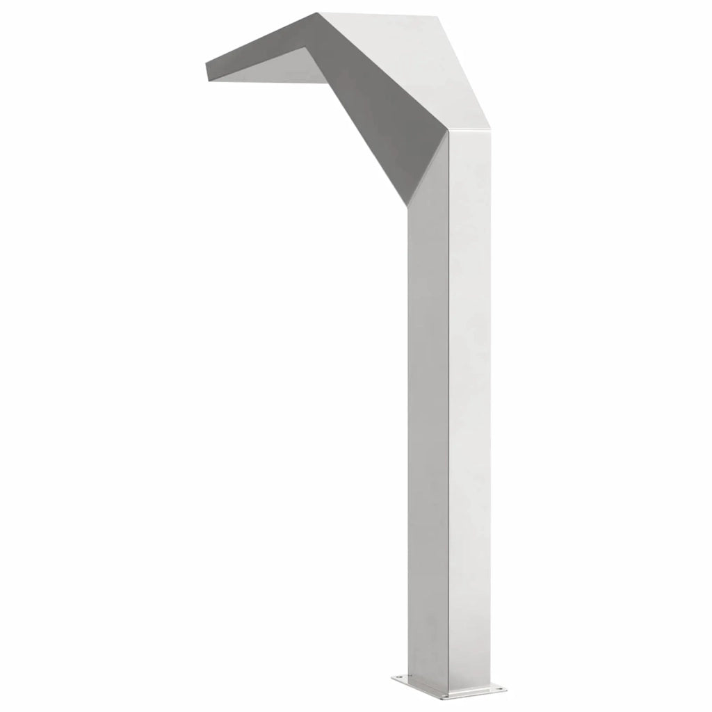 Cascata della Piscina Acciaio Inox 50 x 30 x 90 cm Argento 42039237