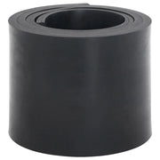Bordo in Gomma per Spazzaneve Nero 180x15x1 cm
