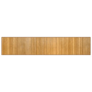Tappeto del soggiorno | Tappeto Rettangolare Naturale 60x300 cm in Bamb¨´