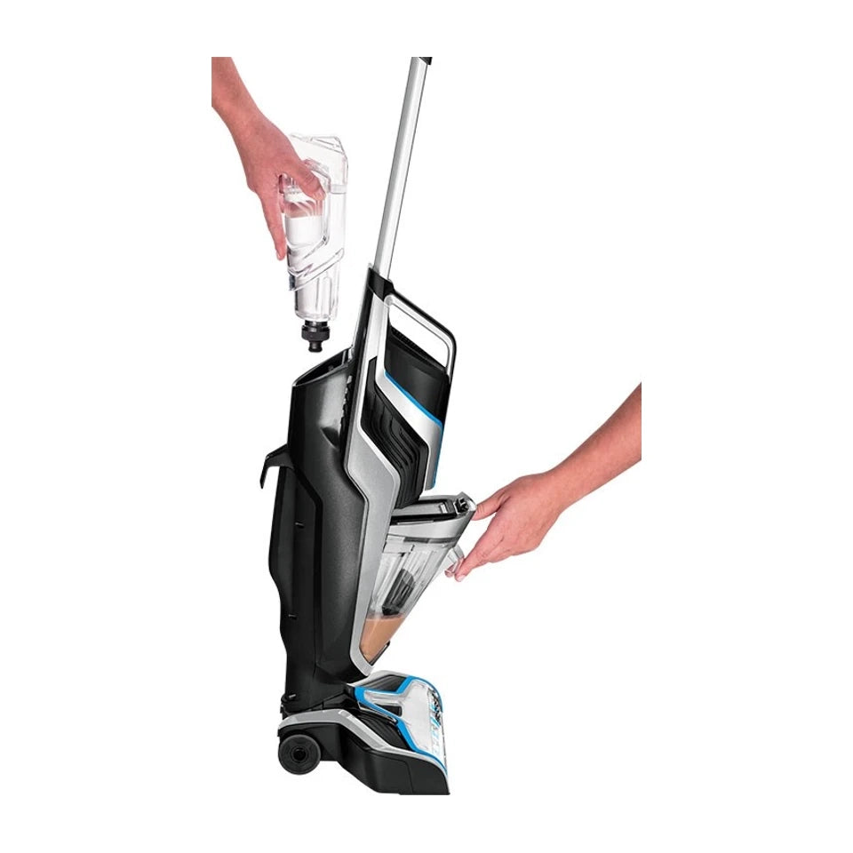 Bissell CrossWave Pet Pro Senza Sacco 2225N Nero, Blu, Argento 0,62 L 560 W