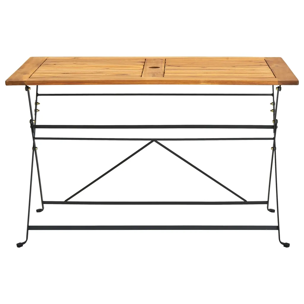 Set da Pranzo da Giardino 7 pz in Legno Massello di Acacia cod mxl 43548