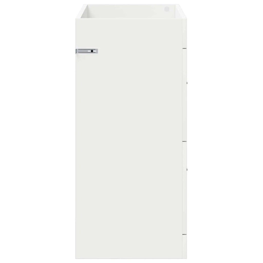 Mobiletto da Bagno Sotto Lavabo Bianco 78,5 x 37,5 x 81 cm