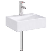 Lavabo da bagno Cromato 39 x 30,5 x 12,5 cm Metallo