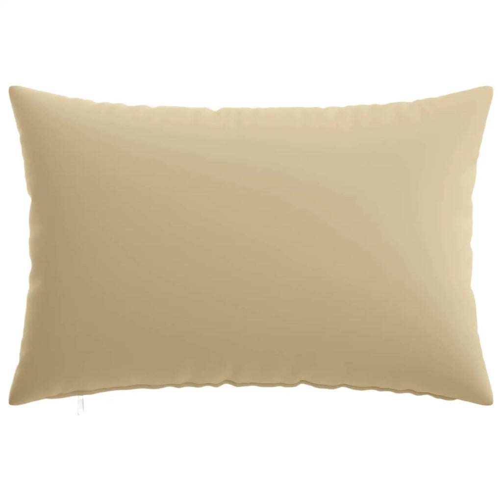 Federa 2 pcs HEERLEN Beige 40 x 60 cm Poliestere 909279