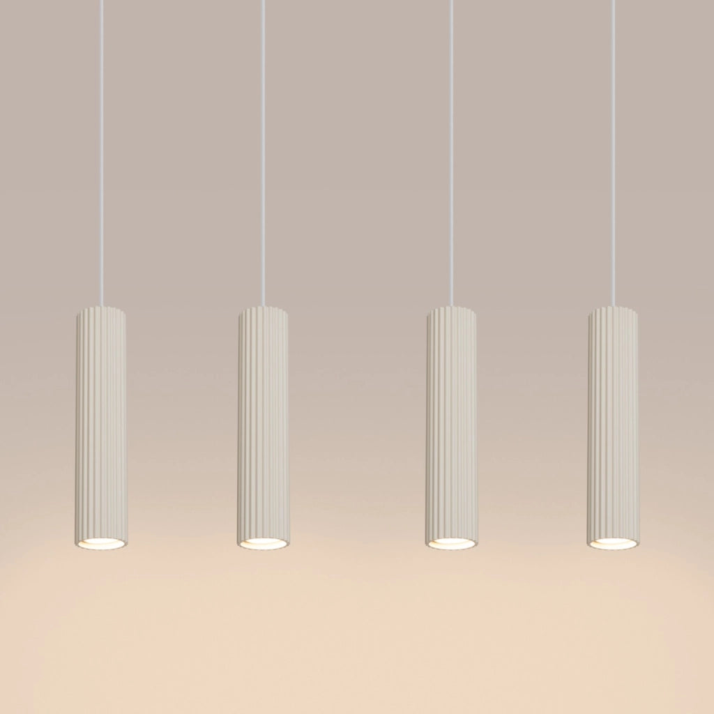 Lampada a sospensione KARBON 4L beige