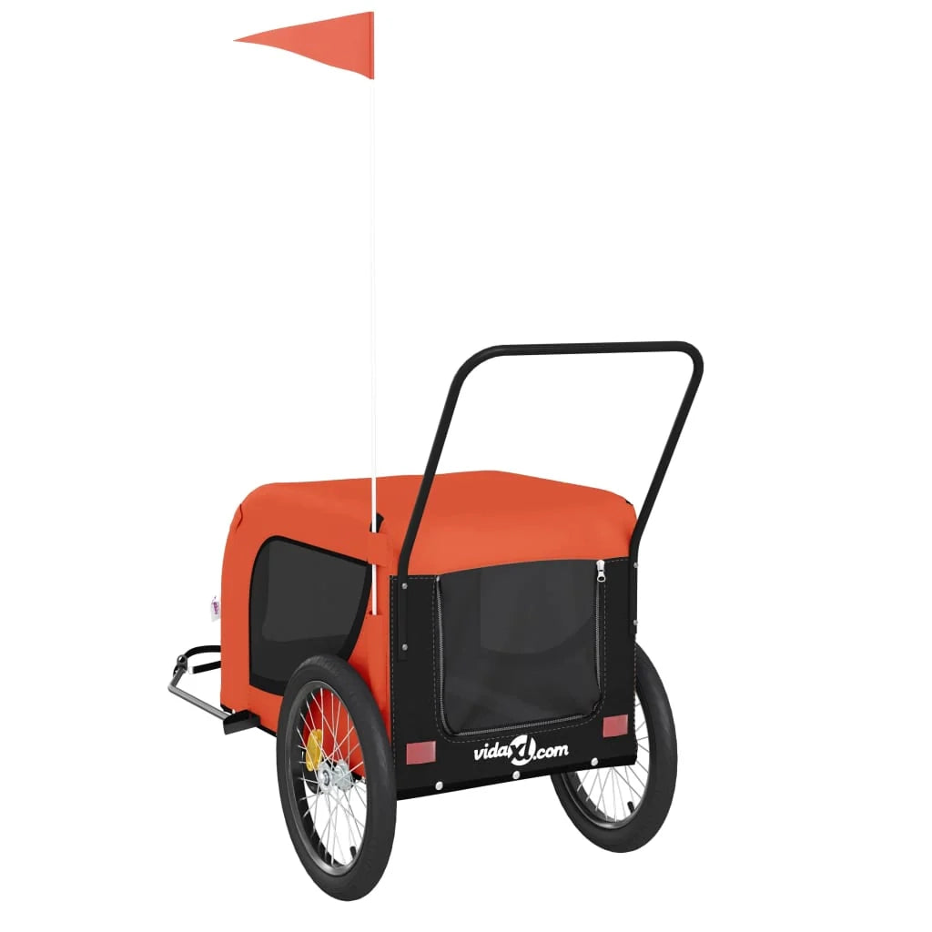 Rimorchio/carrello per animali domestici arancione 02_0044342