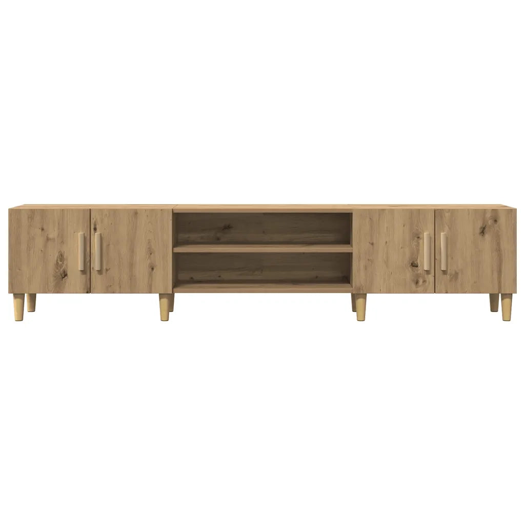 Mobile TV Rovere Artigianale 180x31,5x40 cm in Truciolato 857142