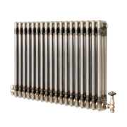 Radiatore 3 Colonne Orizzontale Metallo Grezzo 600 x 830 mm TRV