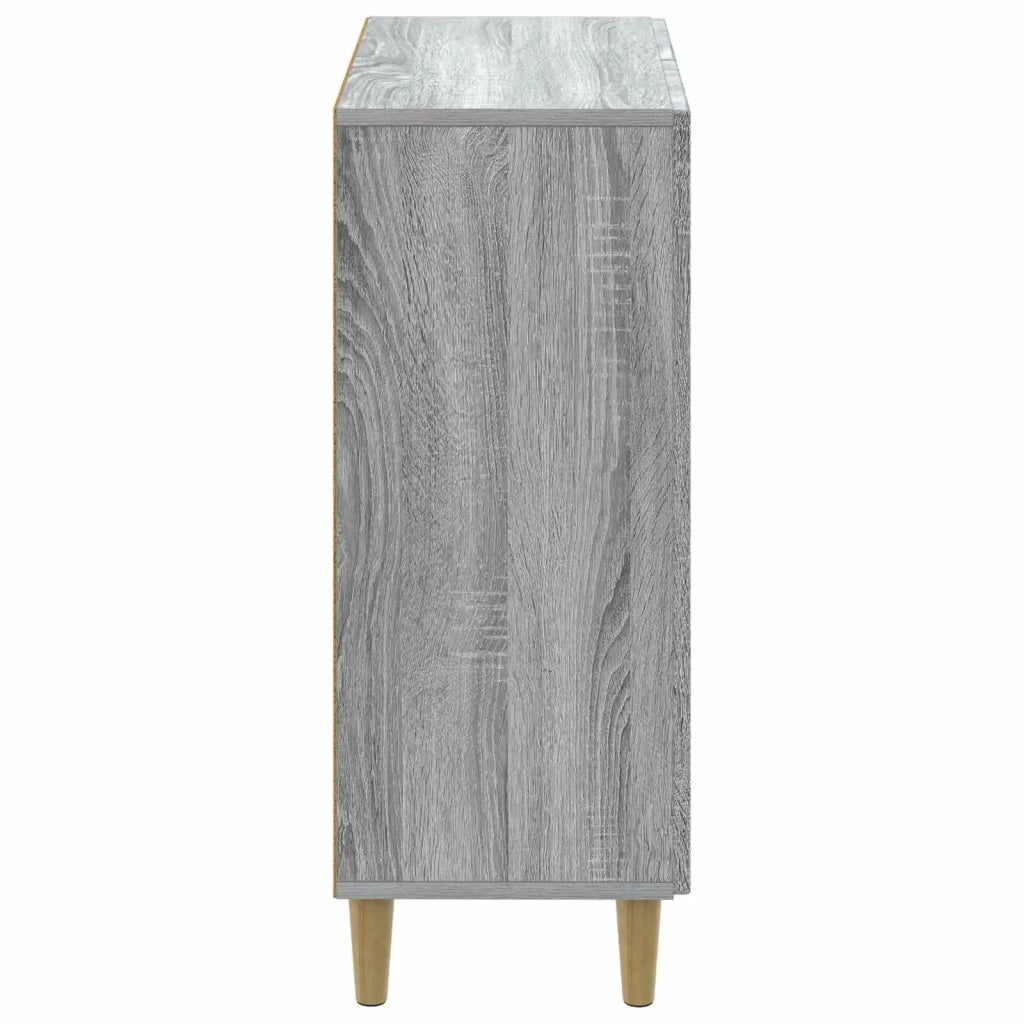 Mobiletto da Bagno ARNHEM Sonoma grigio 59,5 x 31 x 80 cm 896621