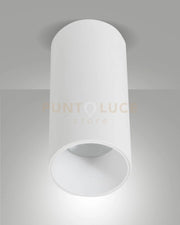 RAY PLAFONIERA BIANCA CILINDRICA A LED 15W 3000K 1440LM