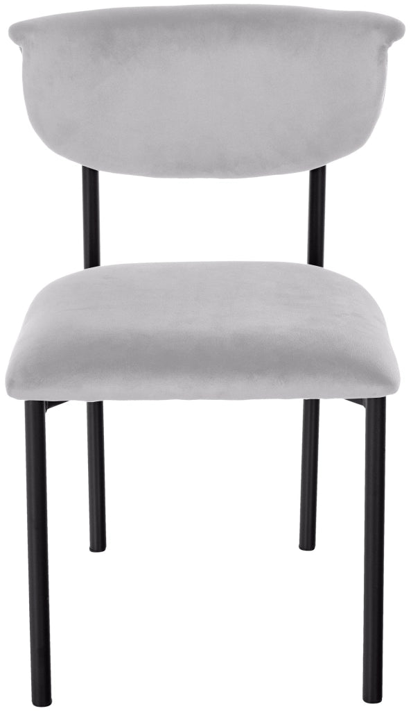 Set di 2 sedie visitatore Gambell velluto 7
