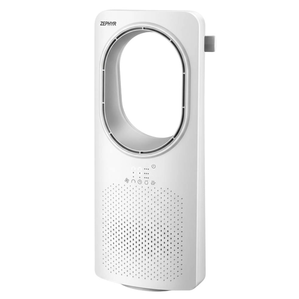 Zephir ventilatore a torre senza pale ph88bl design moderno bianco