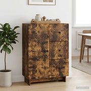 Credenza Rovere Fumo 66 x 34,5 x 90 cm Legno ingegnerizzato 893940