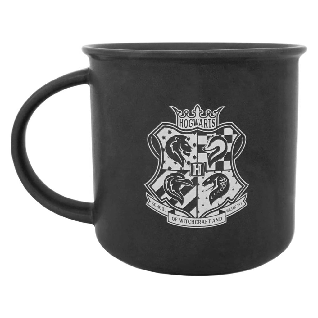 Tazza di ceramica da 430 ml con motivo Creature magiche Solida Lavabile Nero Harry Potter