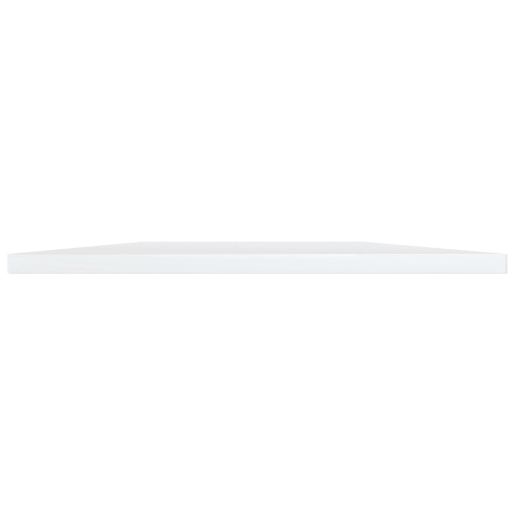 Ripiani per Libreria 8 pz Bianco Lucido 40x50x1,5 cm Truciolato cod mxl 40421
