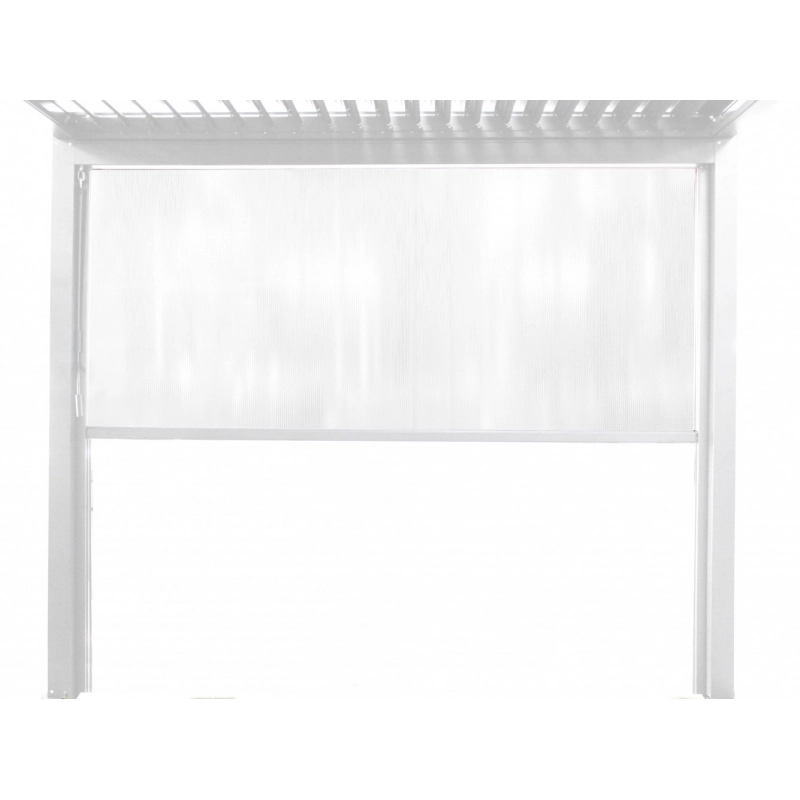 LATERALE PER LATO DA 3 M PERGOLA BIOCLIMATICA PVC