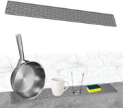 Matrice per asciugatura 70 x 5 x 0,5 cm - Matrice per getto d'acqua - Protezione da schizzi - Protezione da gocce d'acqua - Matrice per doccia - Grigio