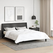 vidaXL Trapunte & Duvet Bianco 200 x 220 cm Microfibra