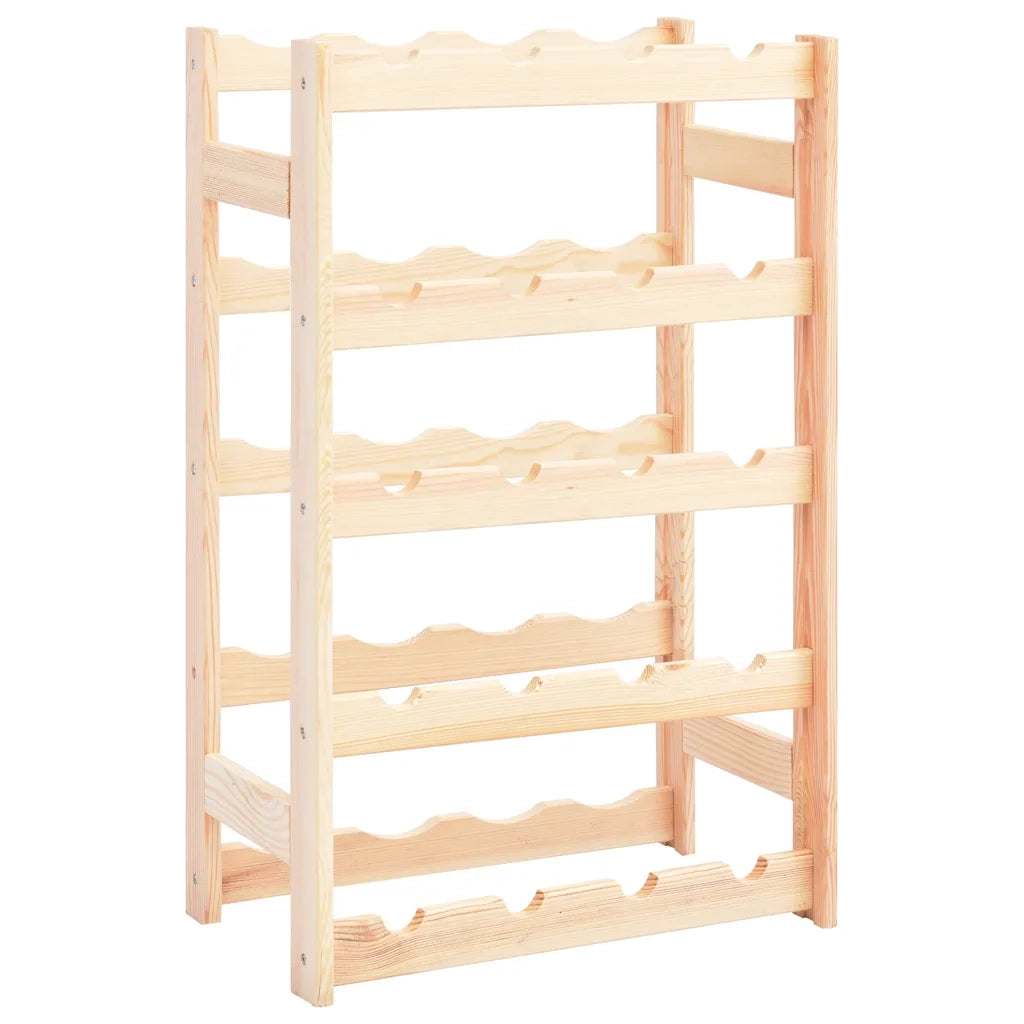 Portavini da 20 Bottiglie in Legno di Pino cod mxl 52829