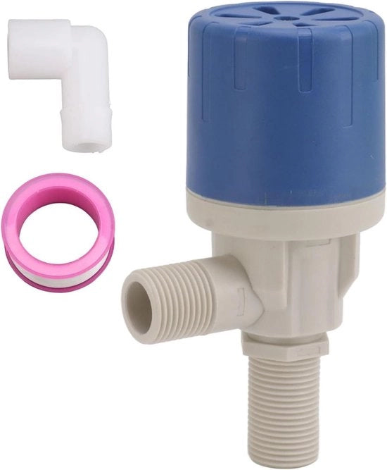 Veloce Regolatore di Livello Acquatico per Incubatori e Vasche Idromassaggio - Valvola di Regolazione del Nivello Acquatico G1/2 con Cavo Esterno.