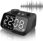 Radio Alarme con Funzione di Risveglio - Radio a Batteria - Radio Alarme - Radio a Batteria con Funzione di Risveglio - Radio DAB - Radio con Funzione di Risveglio e DAB