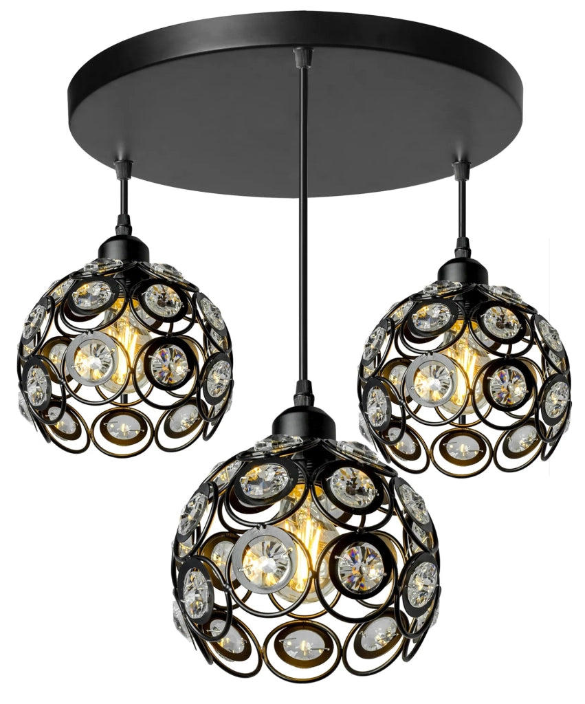 Lampada Pensile Palla Cristallo APP209-3CPR