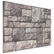 Pannelli da parete 10 pcs Grigio e Bianco 100 x 50 cm 42046097