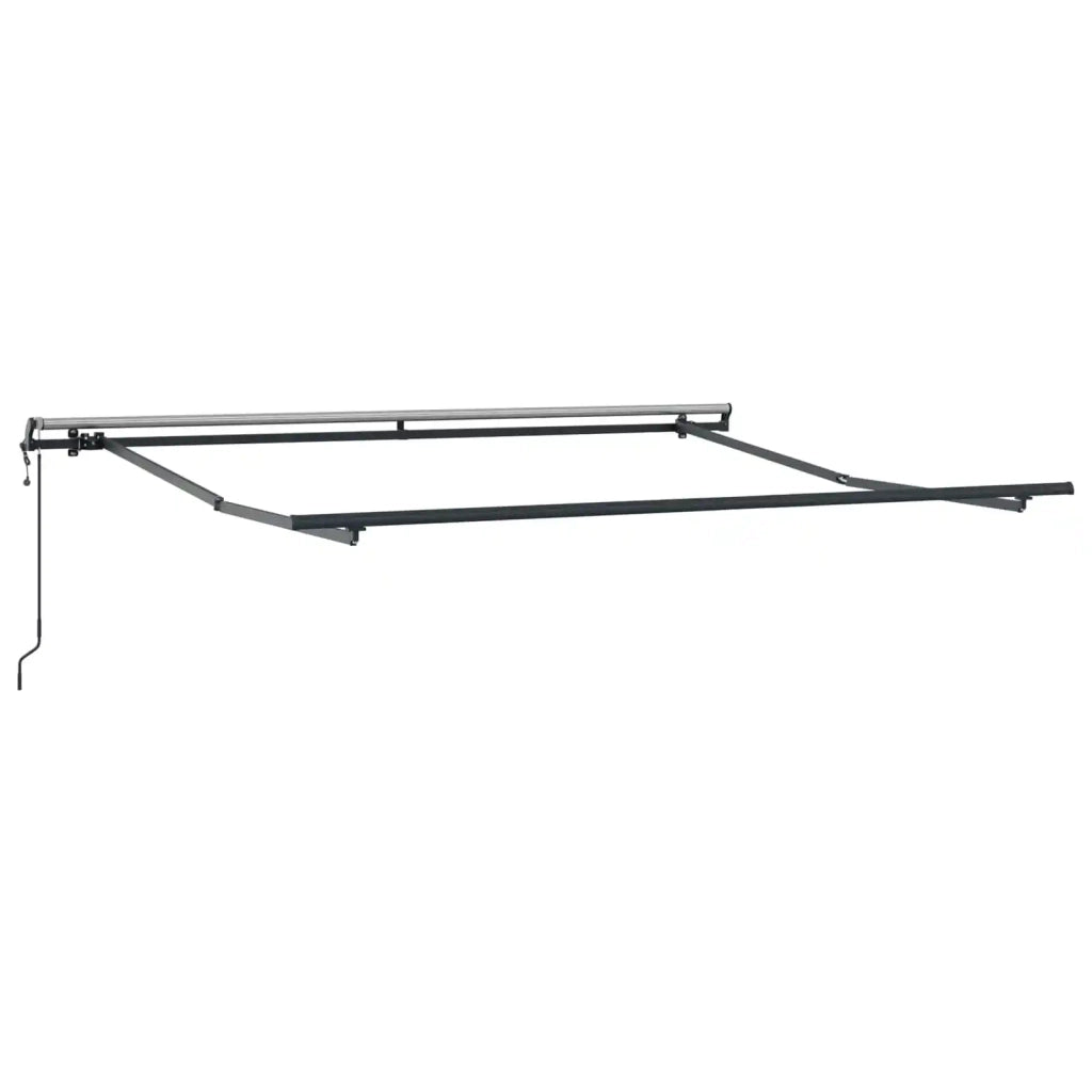 Tenda retrattile Grigio chiaro e bianco 300 x 250 cm 3425850
