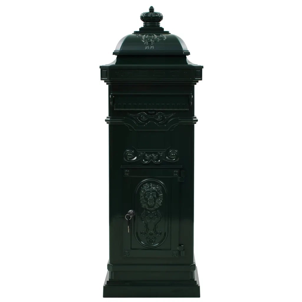 Cassetta della Posta in Alluminio Inossidabile Vintage Verde CFW5111149