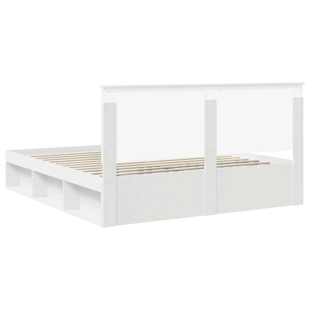 Struttura del letto Bianco 180 x 200 cm Pino massello 3409318