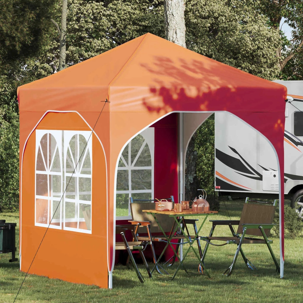 Tenda per feste a pop-up 192 x 192 x 245 cm Arancione 42019833