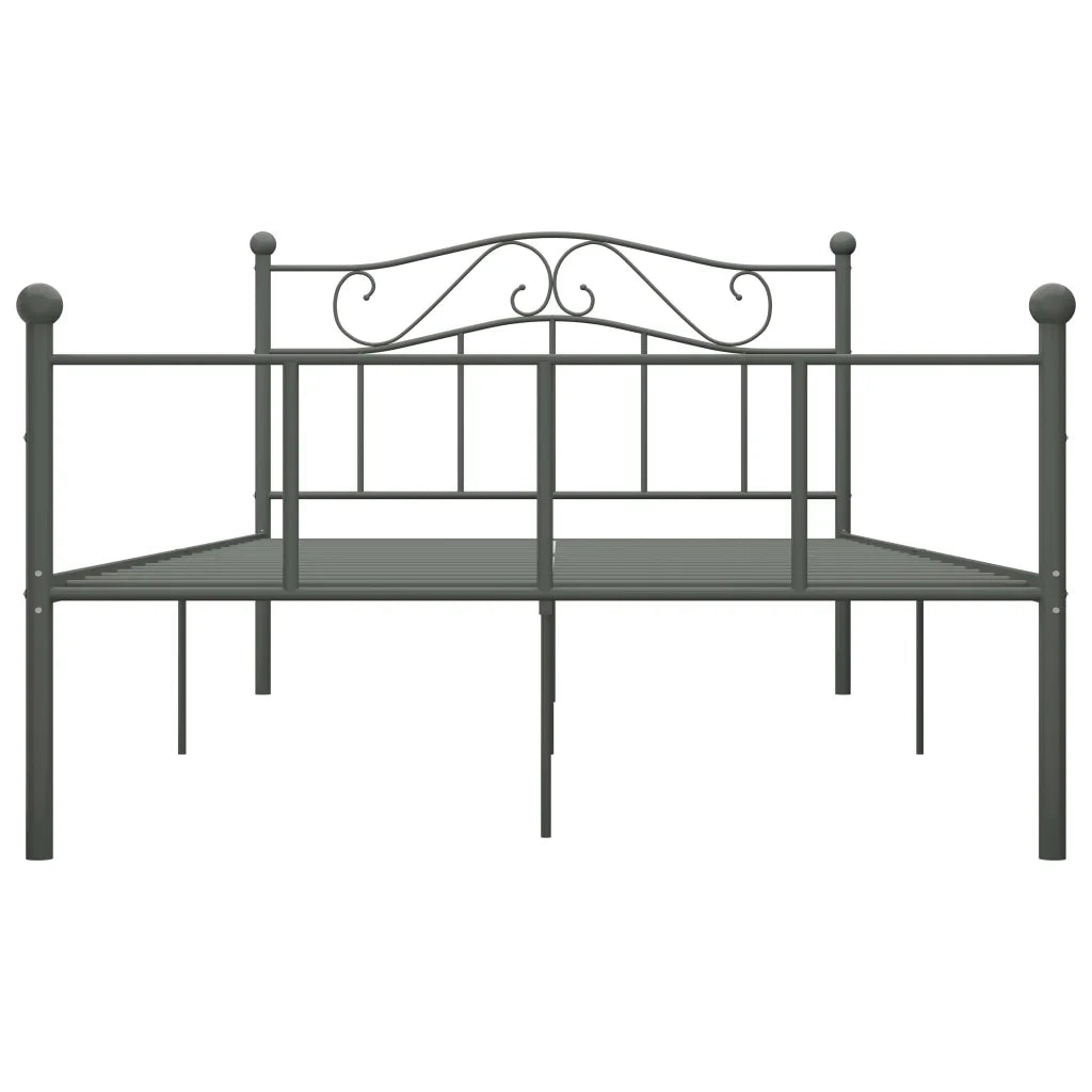 Giroletto Grigio in Metallo 160x200 cm