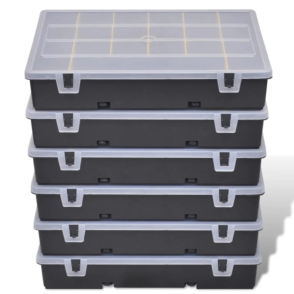 Set di 6 valigie portaoggetti con scomparti portautensili 02_0003218