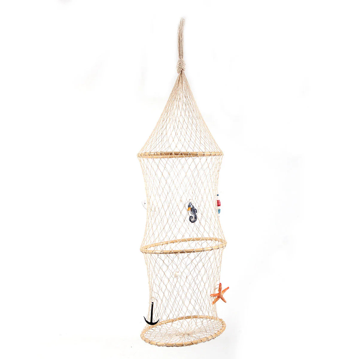 Set 2 Rete Decorativa Nassa Pescatori 110 cm