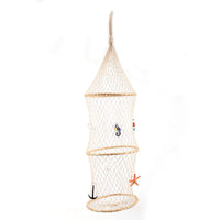 Set 2 Rete Decorativa Nassa Pescatori 110 cm