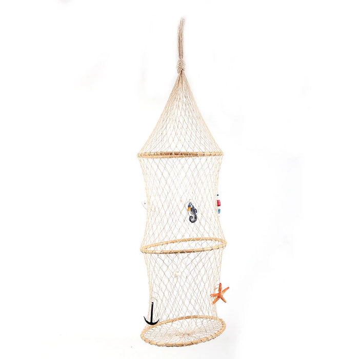 Set 2 Rete Decorativa Nassa Pescatori 110 cm