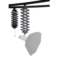 Walimex Sistema di guide a soffitto 4x3m, con 3 forbici