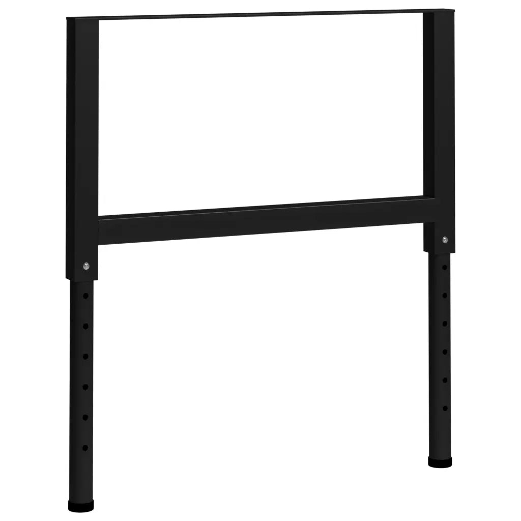 Telai per Banco da Lavoro 2 pz in Metallo 85x(69-95,5) cm Neri CFW6457480