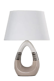 Lampada da tavolo Candellux Romano 41-79954 beige ceramica