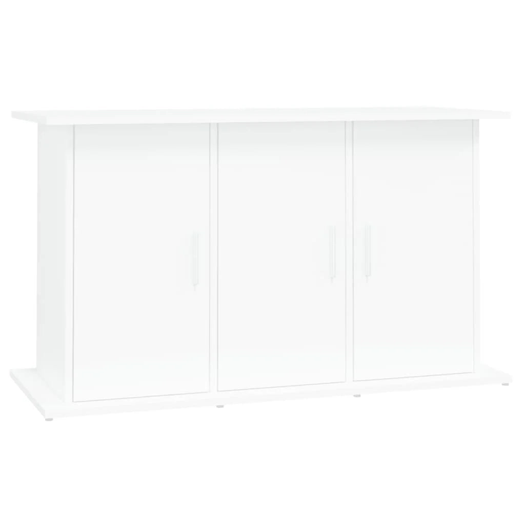 Base per mobiletto per acquario 101 x 41 x 58 cm legno ingegnerizzato bianco 02_0045040