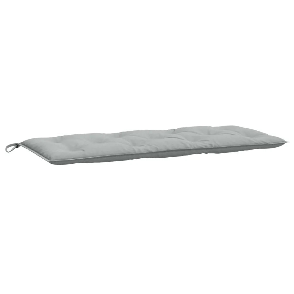 Cuscino Panca Giardino Grigio Chiaro Mélange 120x50x7cm Tessuto 4002542