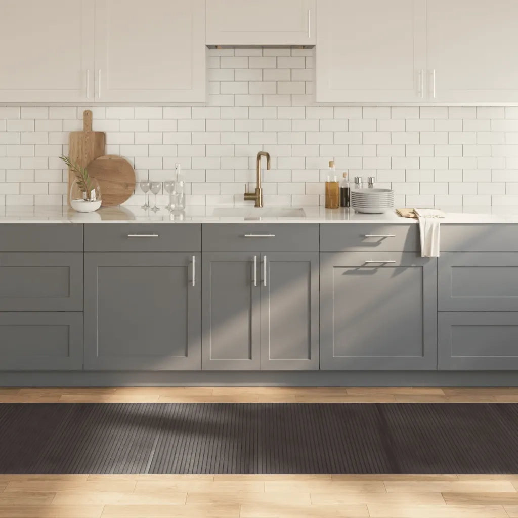 Tappeto Rettangolare Marrone Scuro 80x500 cm in BambÃ¹