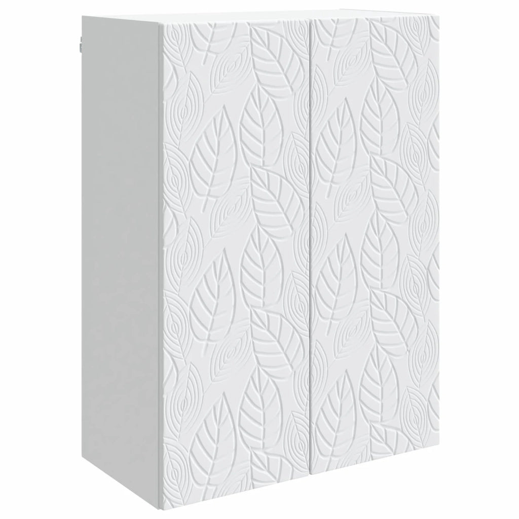 Mobiletto a muro Bianco 66 x 34,5 x 90 cm Legno ingegnerizzato 898735