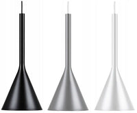 Lampada Da Soffitto Largo Grigia