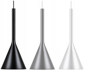 Lampada Da Soffitto Largo Grigia