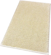 Tappeto Bagno Camera Scendiletto 50x80 cm Puro Cotone Morbido Lavabile Made In Italy Beige
