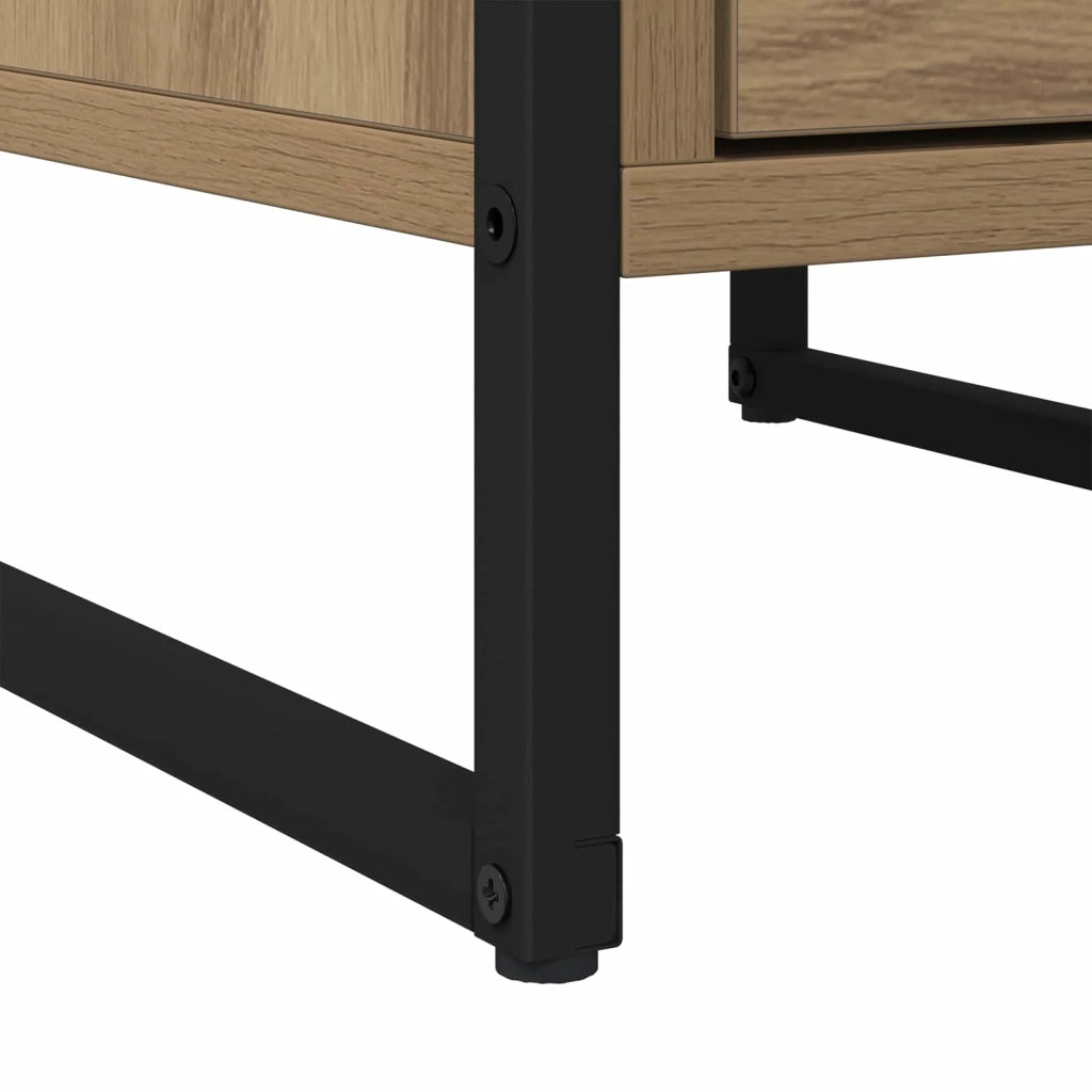 Comodino Rovere Artigianale 39,5 x 30 x 50 cm Legno multistrato 886664