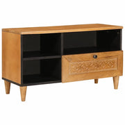 vidaXL Mobile TV con cassetto Marrone chiaro 80 x 33 x 46 cm