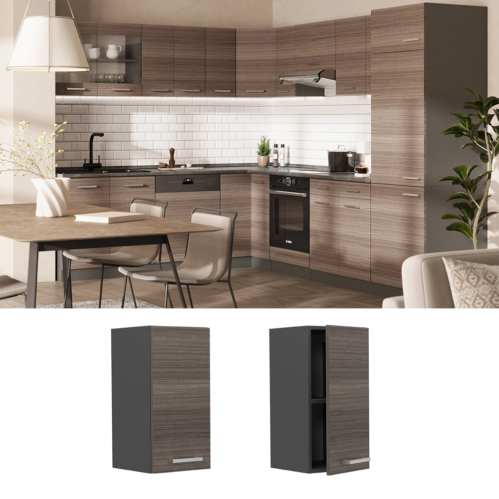 Vicco Pensile da cucina Grigio nobile 30 cm