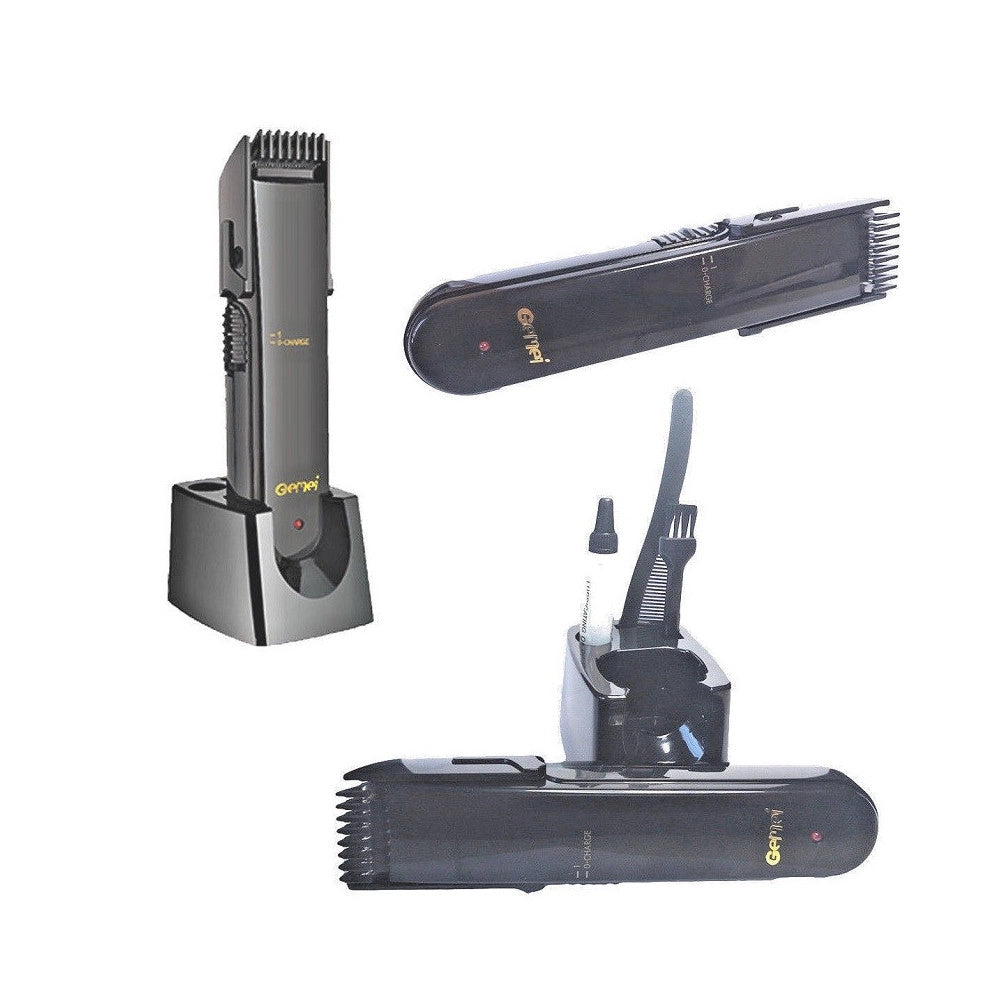 Trade Shop - Taglia Capelli Elettrico Rasoio Regola Barba Ricaricabile Pettine 3-15mm Gm-6088 -